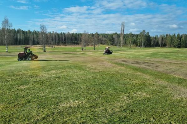 Klippning av fairway